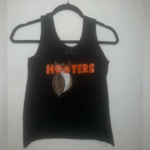 Hooters Medium Black Tank Top